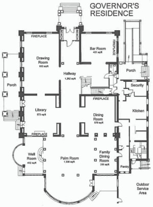 governorsresidence floorplan